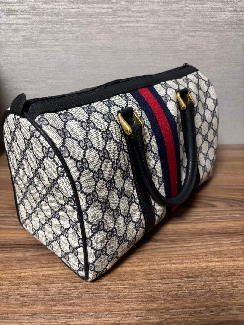 【極美品】グッチ オールドグッチ ヴィンテージ シェリーライン GG ロゴ