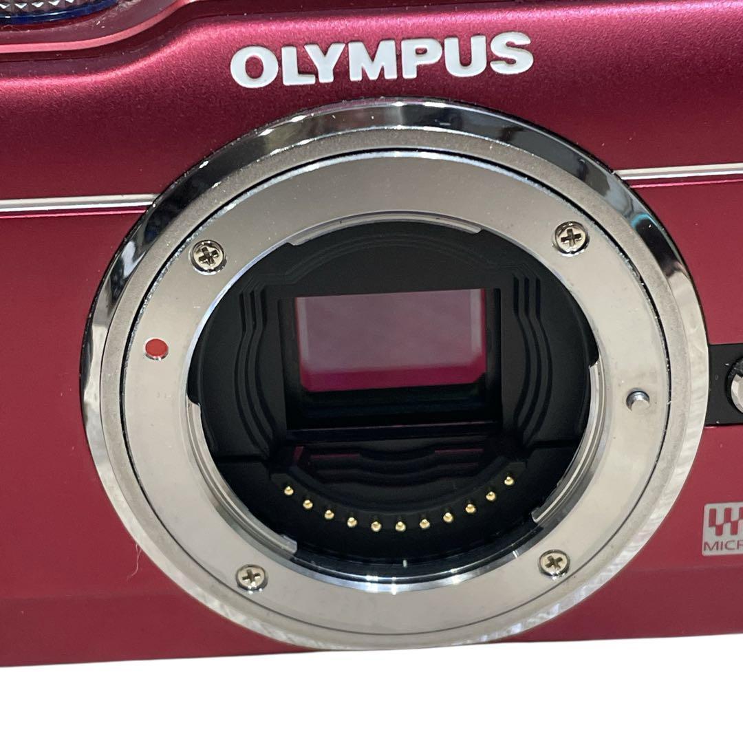 人気カラー OLYMPUS PEN Lite E-PL1 ミラーレス一眼