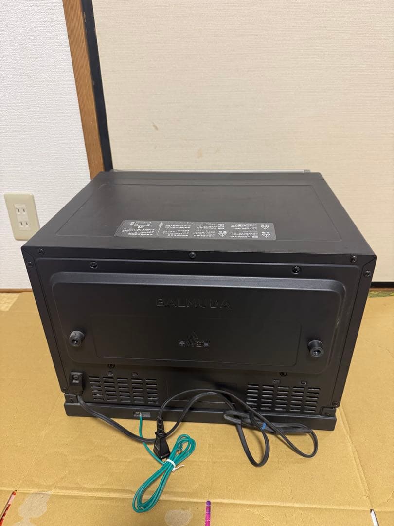 『最後の値段』BALMUDA K04A-BK オーブンレンジ　2021年製