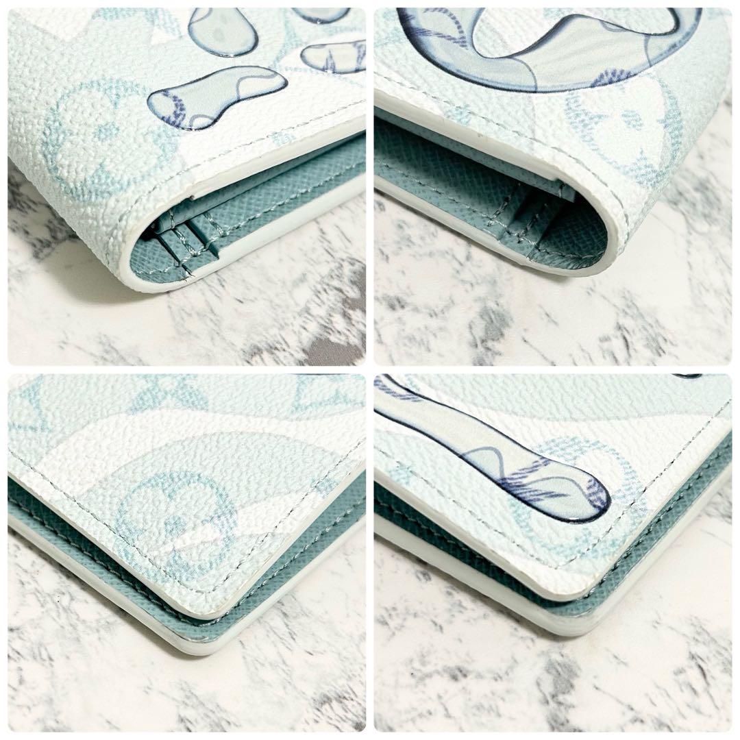 【限定モデル】ルイヴィトン ポルトフォイユ ブラザ アクアガーデン 長財布