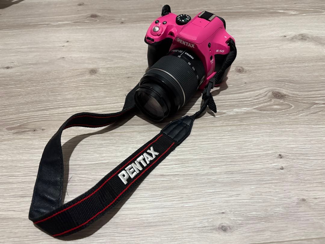 PENTAX K-50 ピンク デジタル一眼レフカメラ