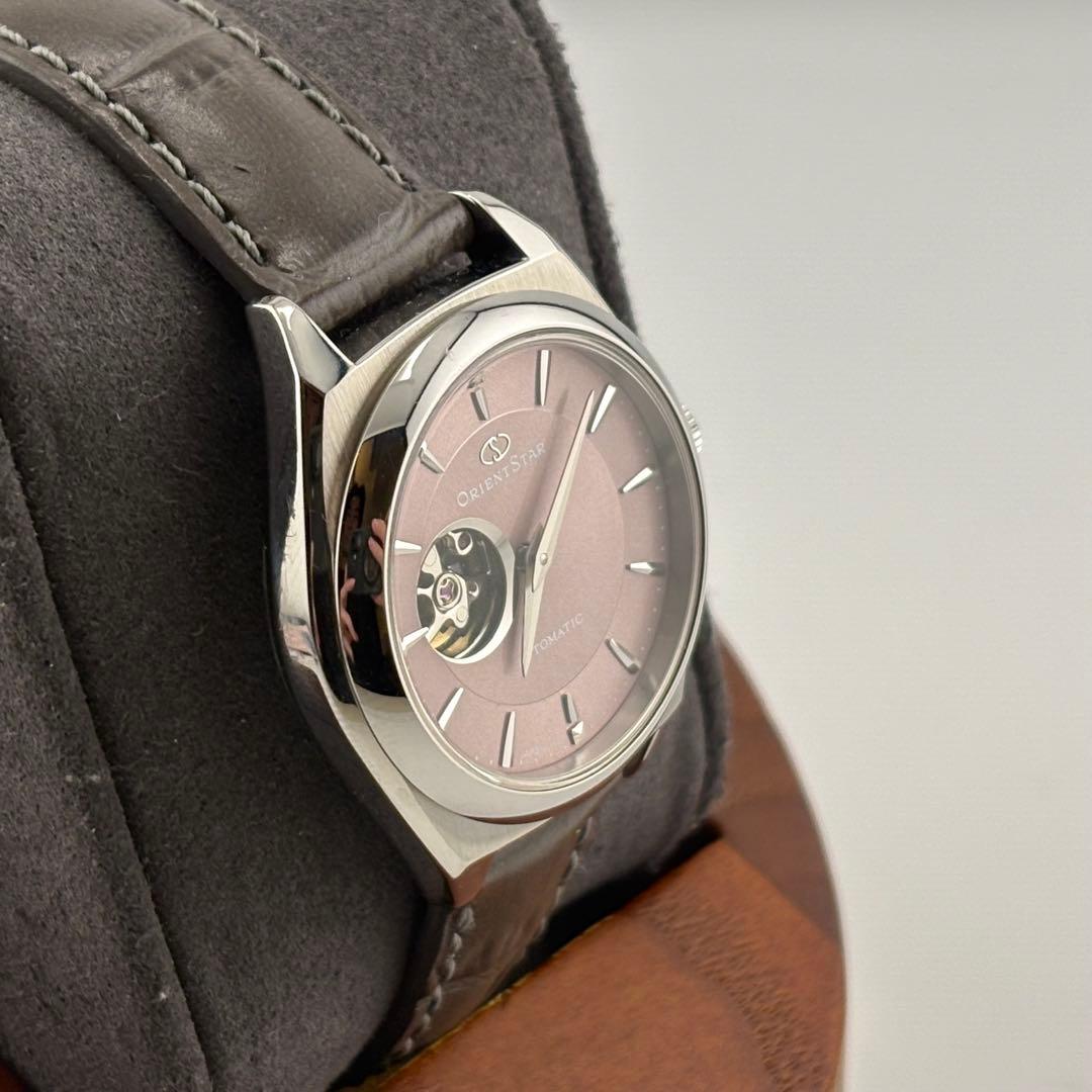 【極美品】オリエントスター　美品　ピンク　自動巻 55C2-UAA0 箱付