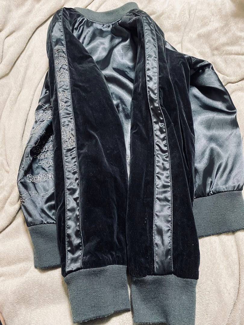 John Bull 日本　スカジャン　虎龍　限定版　unisex 別珍　サテン