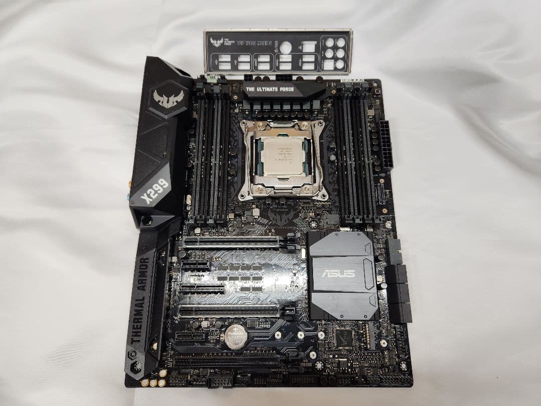 Intel Core i7-7800X、ASUS TUF X299 Mark2