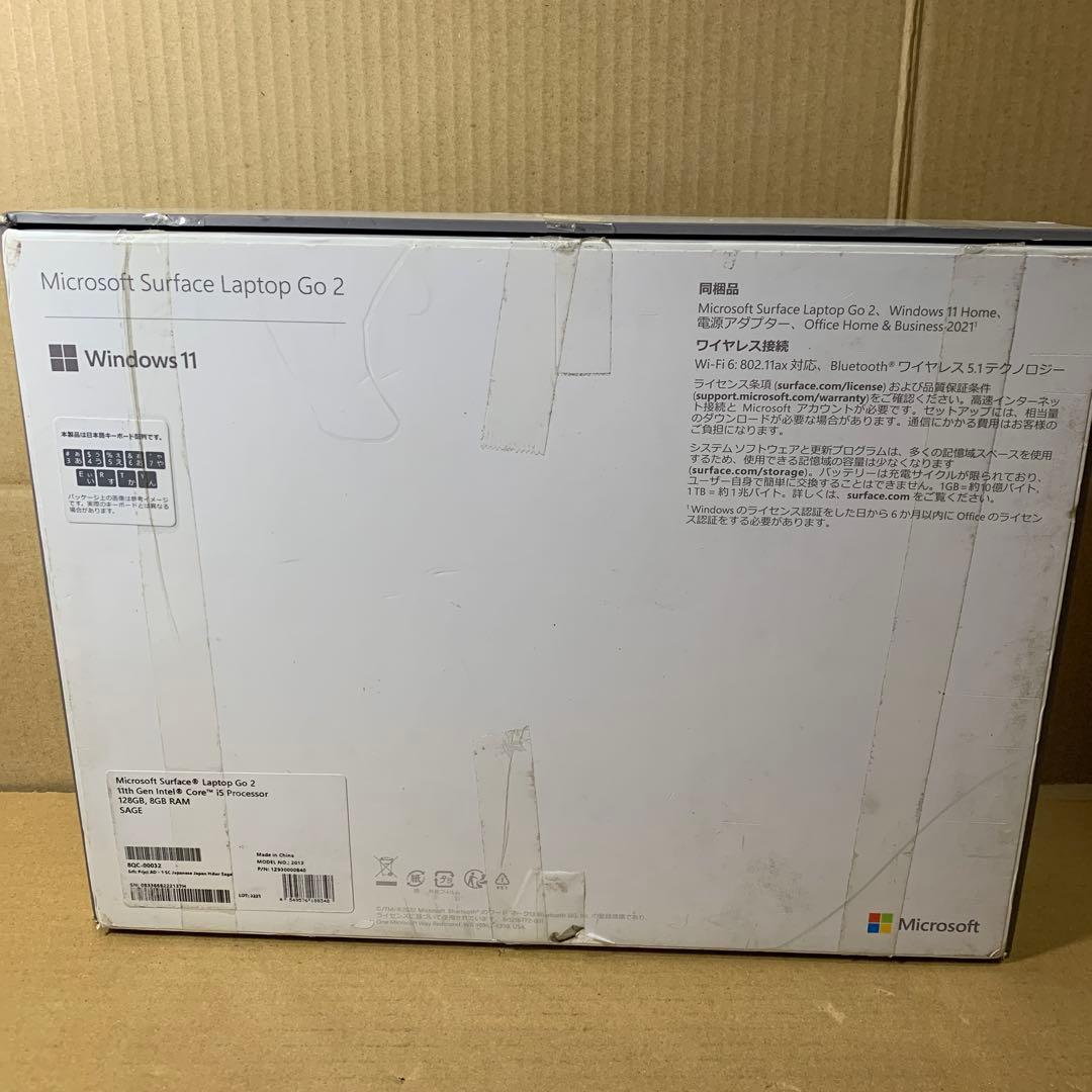 Microsoft Surface Laptop Go 2ノートパソコン