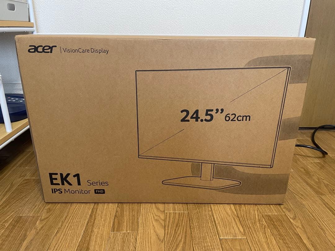 Acer EK251Q 24.5インチ IPSモニター（開封済み新品）