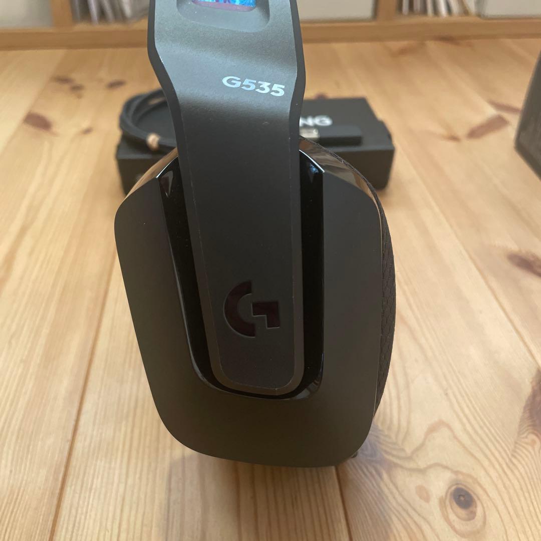 【美品】Logicool G535 ワイヤレスゲーミングヘッドセット