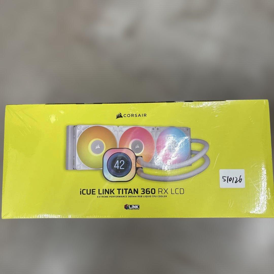 510126 CORSAIR iCUE LINK TITAN 360ラジエーター