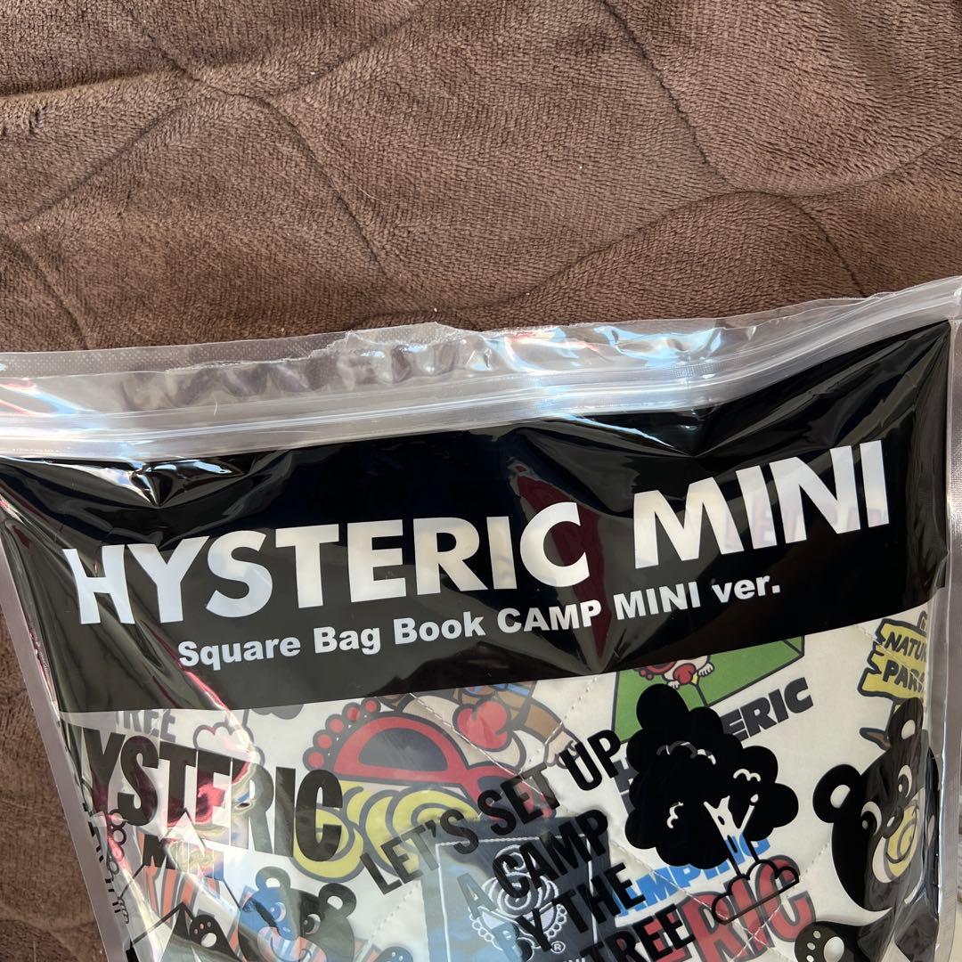 バッグ HYSTERIC MINI Square Bag Book camp&black