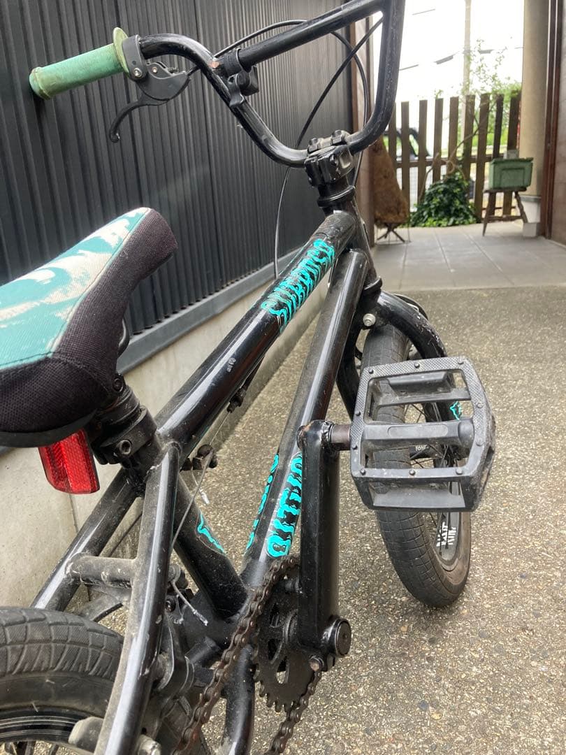 subrosa altus rant 16　小学生　BMX　ブレーキ付　サドル緑