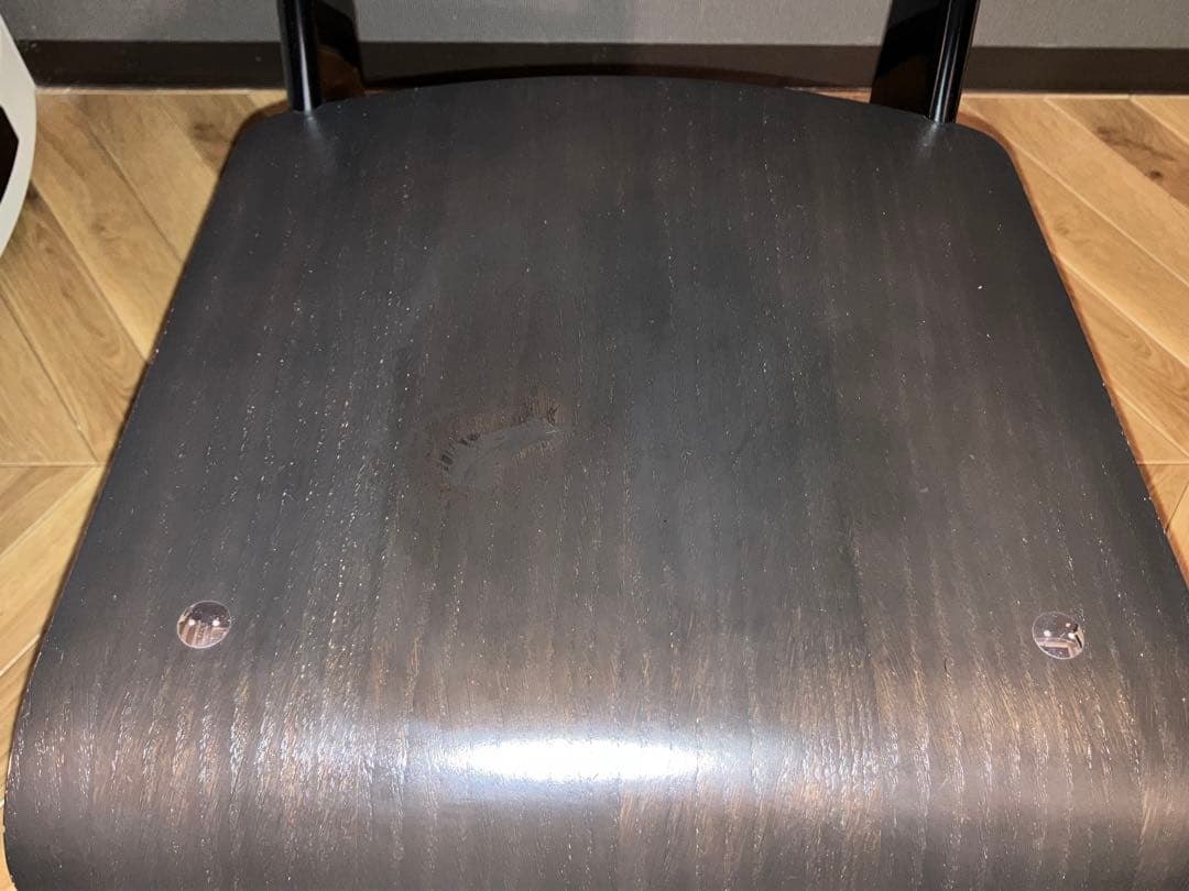 貴重vitra製プルーヴェ スタンダードチェア ダークオーク/ブラック