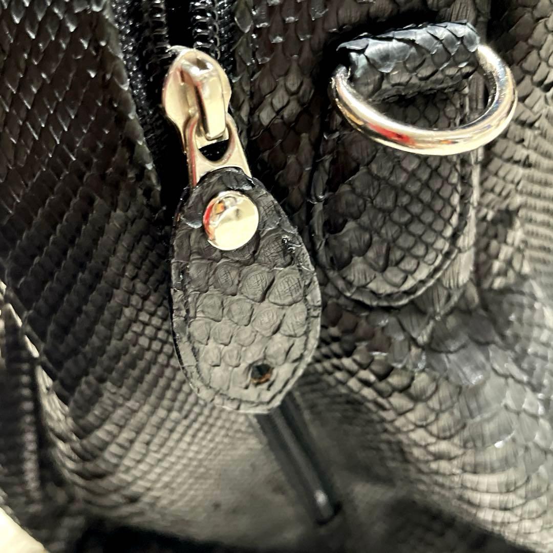 バッグ y2k 00s archive boston bag fake python