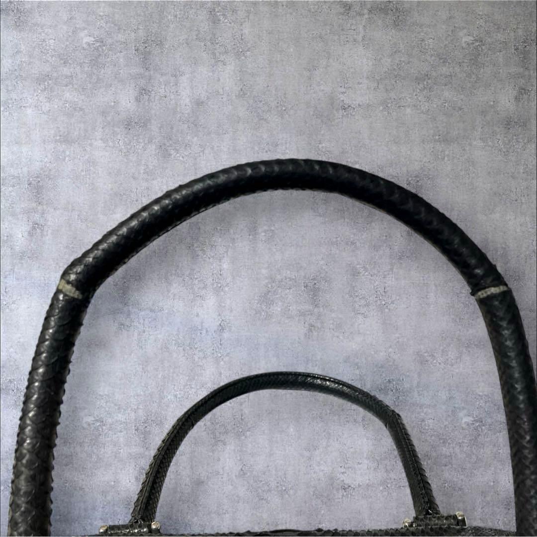 バッグ y2k 00s archive boston bag fake python