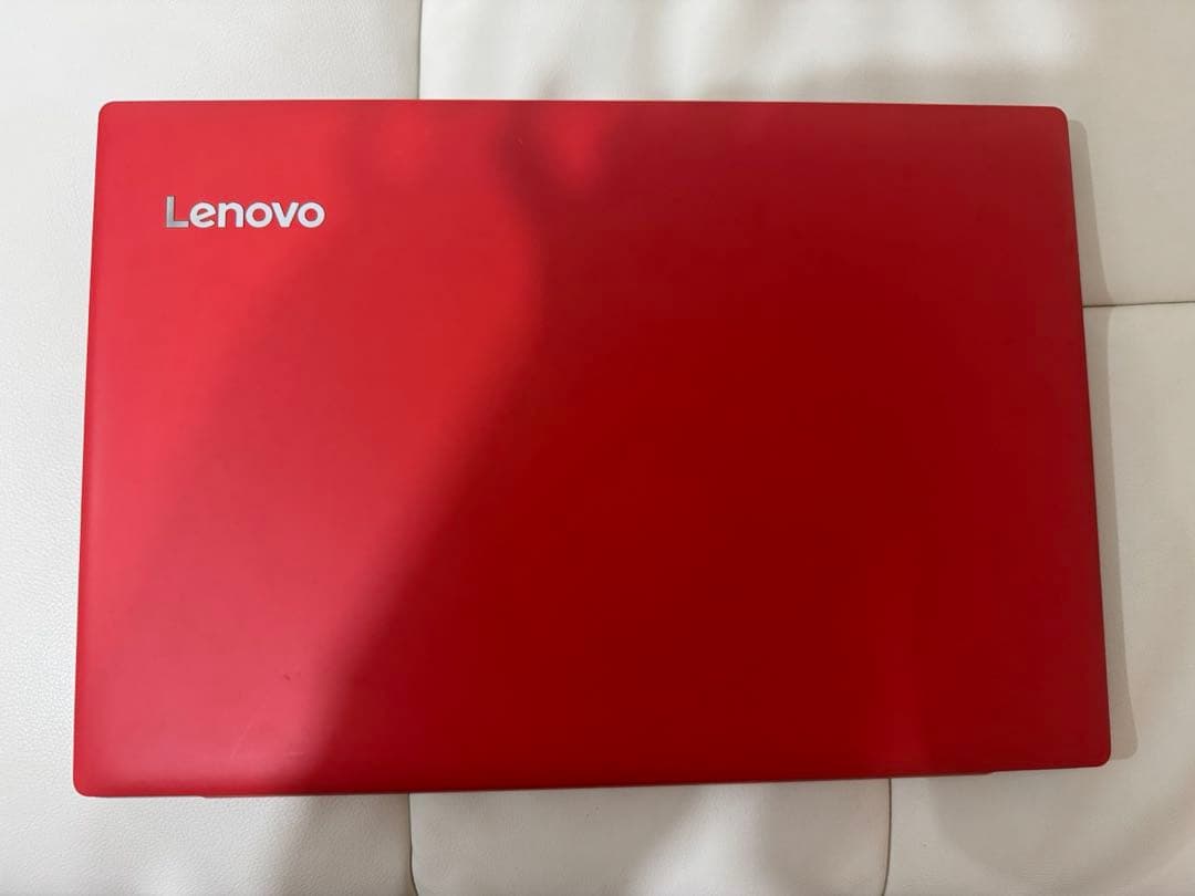 Lenovo Ideapad レッド （アダプター付き）