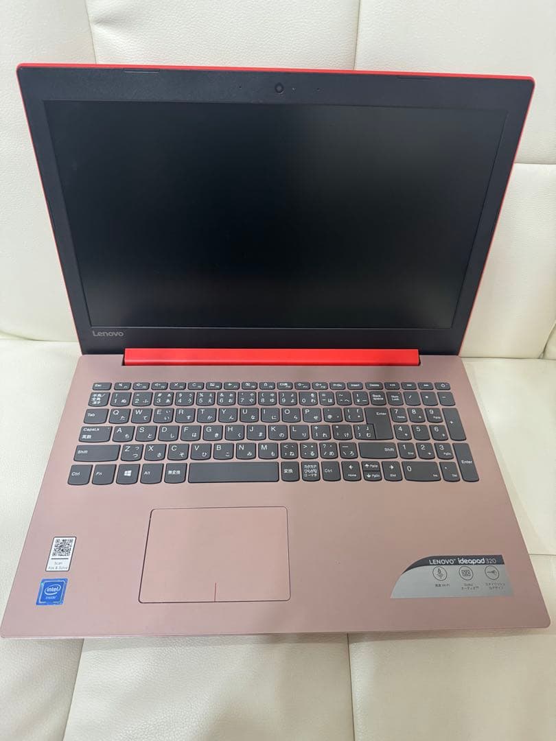 Lenovo Ideapad レッド （アダプター付き）