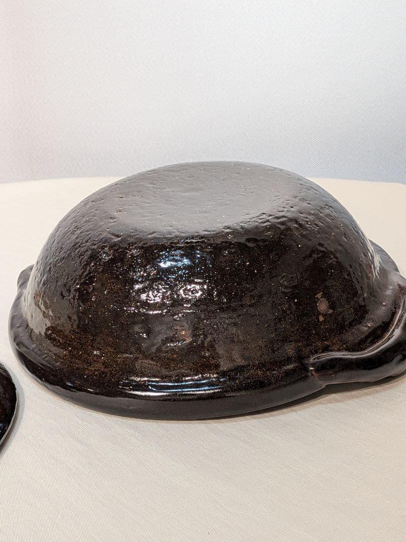 雲井窯　土鍋　10号　未使用品　京都清水　中川一辺陶　高級　プロ使用品