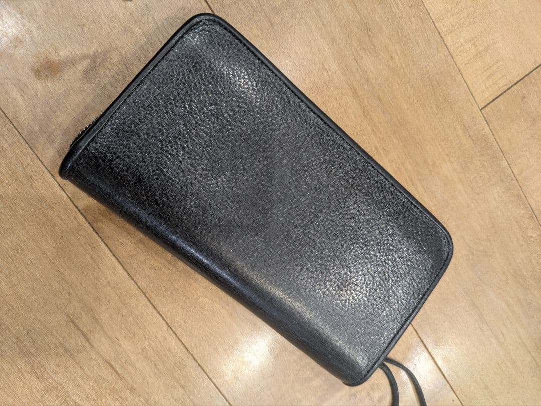 ビルウォールレザー長財布ジャンク