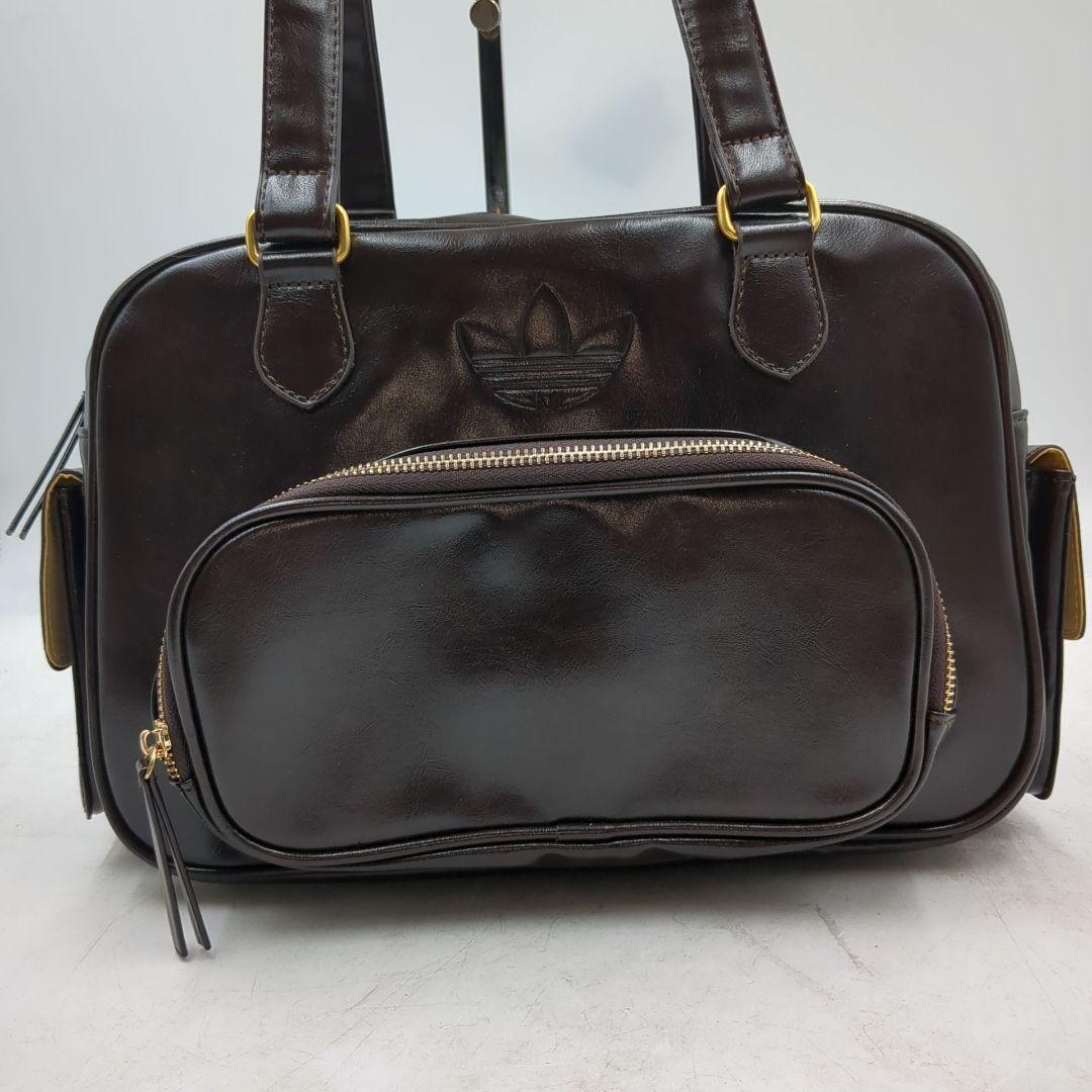 大人気　adidas 　RETRO ARCH　ダークブラウン ショルダー