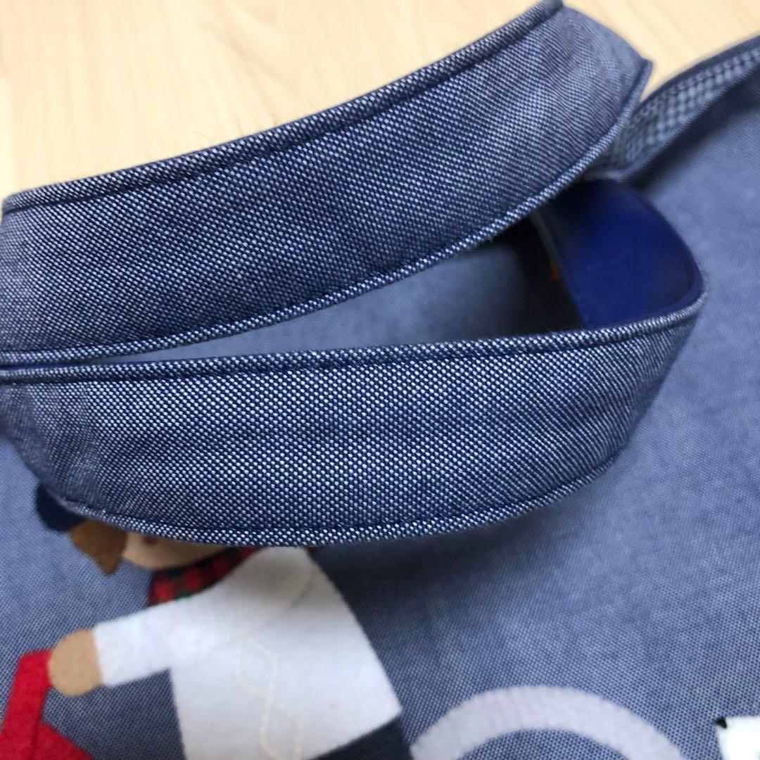 超美品　ファミリア　デニムバッグ　廃盤　レッスンバッグ