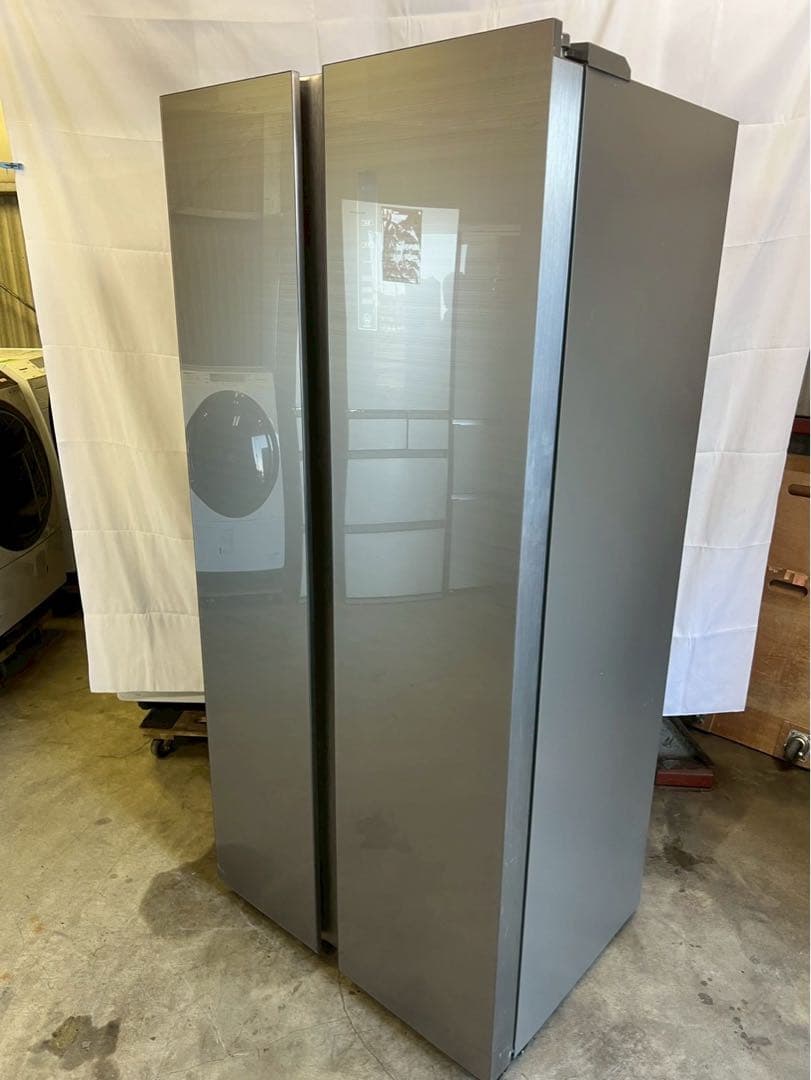 【専用】AQUA 冷蔵庫 AQR-SBS45H 2019年製 449L 観音開き