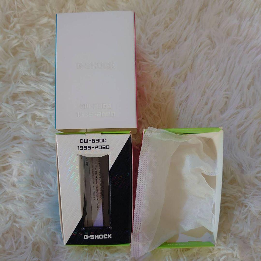【極美品 】CASIO G-SHOCK DW-6900 腕時計 クリア