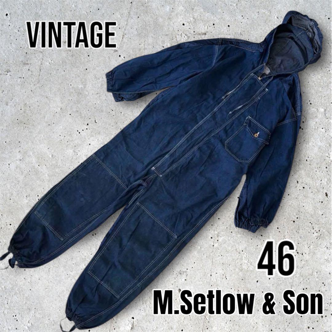M.Setlow&Son 60s USA製 デニム ツナギ　オールインワン