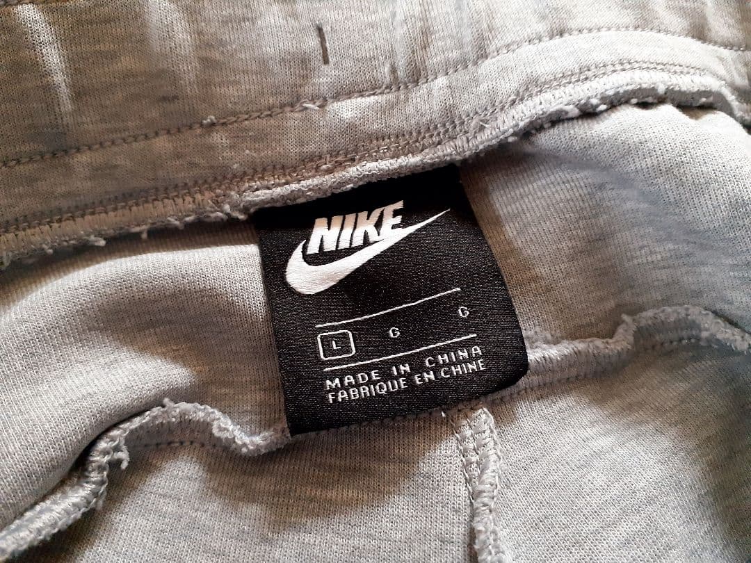 廃盤　NIKE　テックフリース　セットアップ　上下　グレー　L　国内正規品