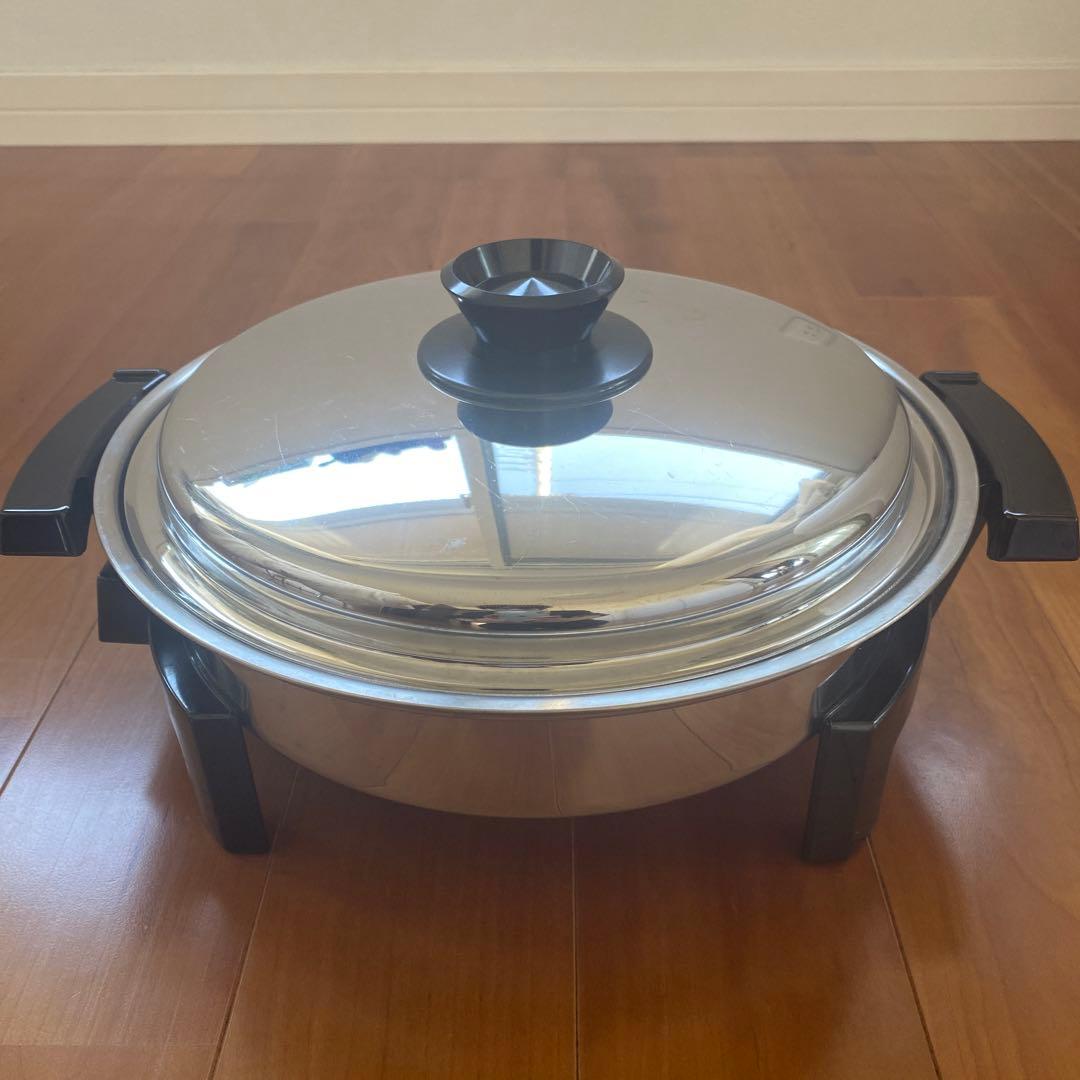 ロイヤルクイーン　電気フライパン浅型