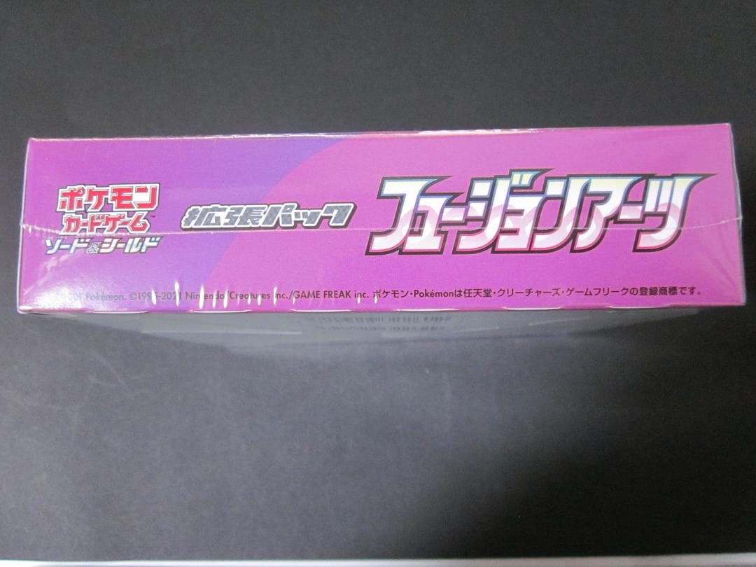 ◆フュージョンアーツ　BOX◆新品未開封（シュリンク付き）　ポケモンカードゲーム
