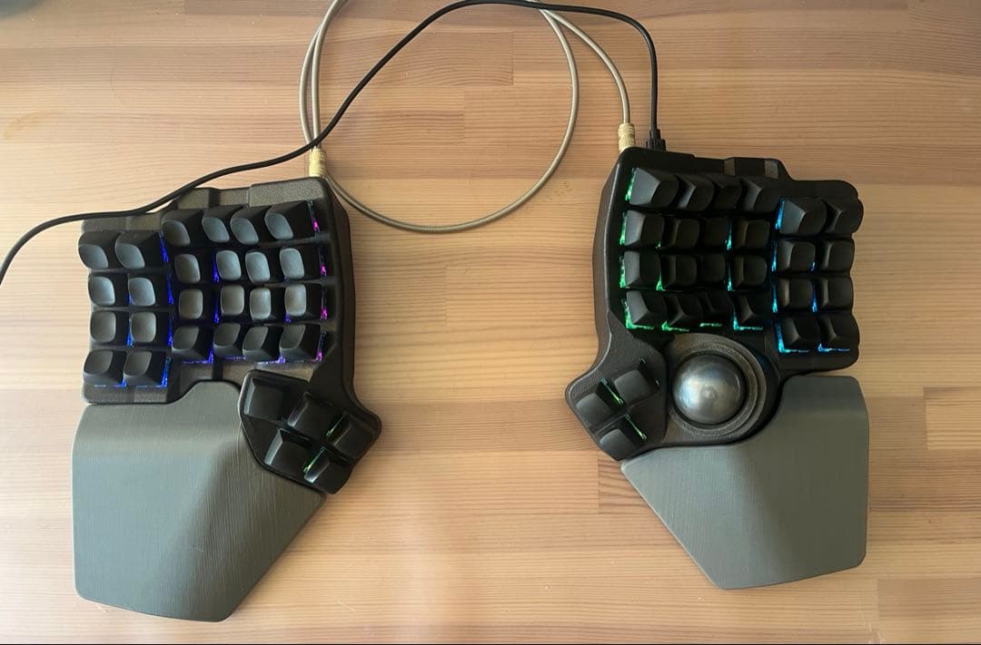 Charybdis 完成品　キーボード　セット