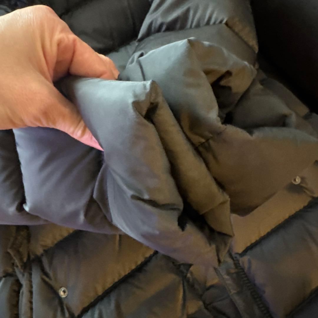 最終価格‼️モンクレールフリルフード付きダウンコート