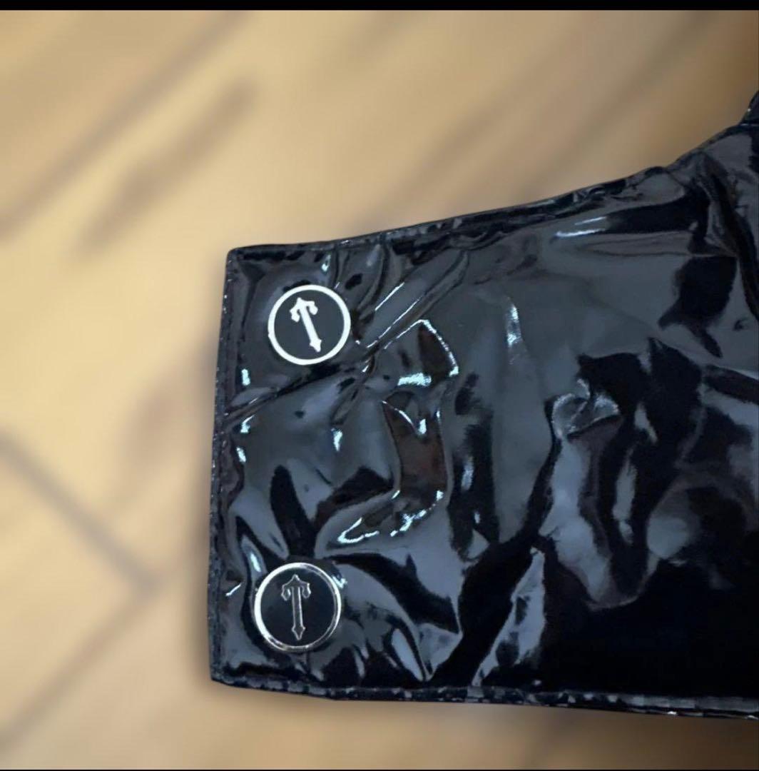 TRAPSTAR ブラックダウンジャケット