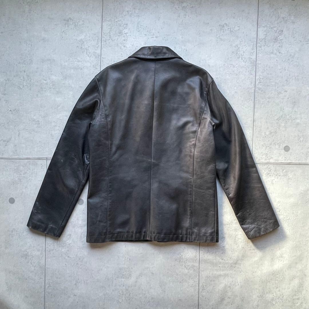 APC アーペーセー　フランス製　レザージャケット　シングルライダース　牛革