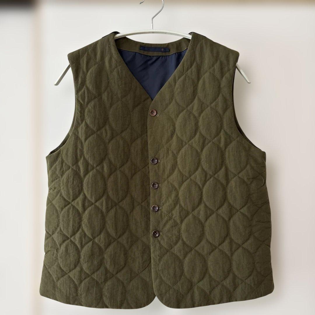 期間限定パラスパレス　スタナータッサーキルティングベスト　カーキ　2023