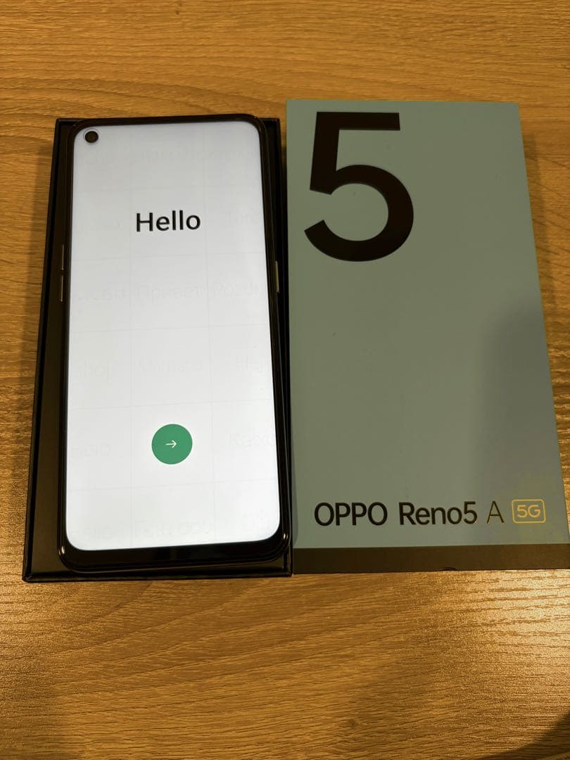 OPPO Reno5 A(eSIM) アイスブルー　128GB