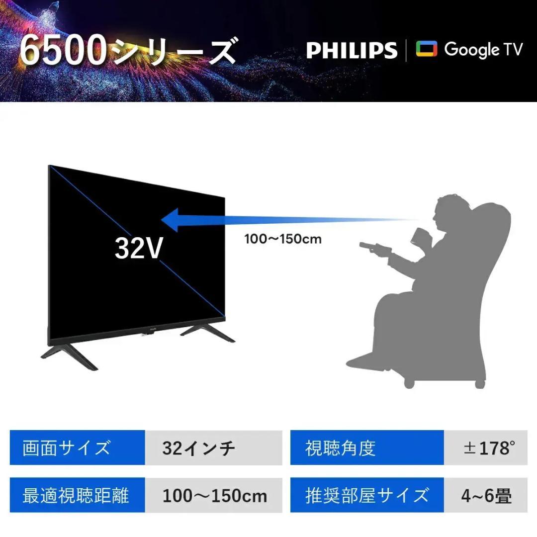 【1週間限定大特価セール】PHILIPS チューナーレステレビ 32型