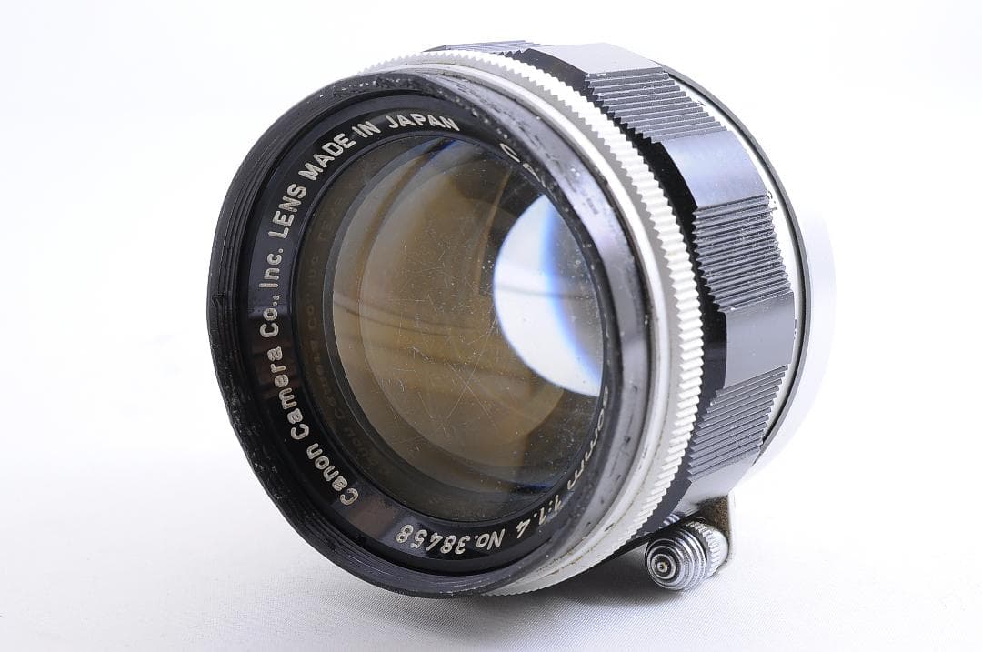 CANON LENS 50mm F/1.4 マニュアル レンズ @4383