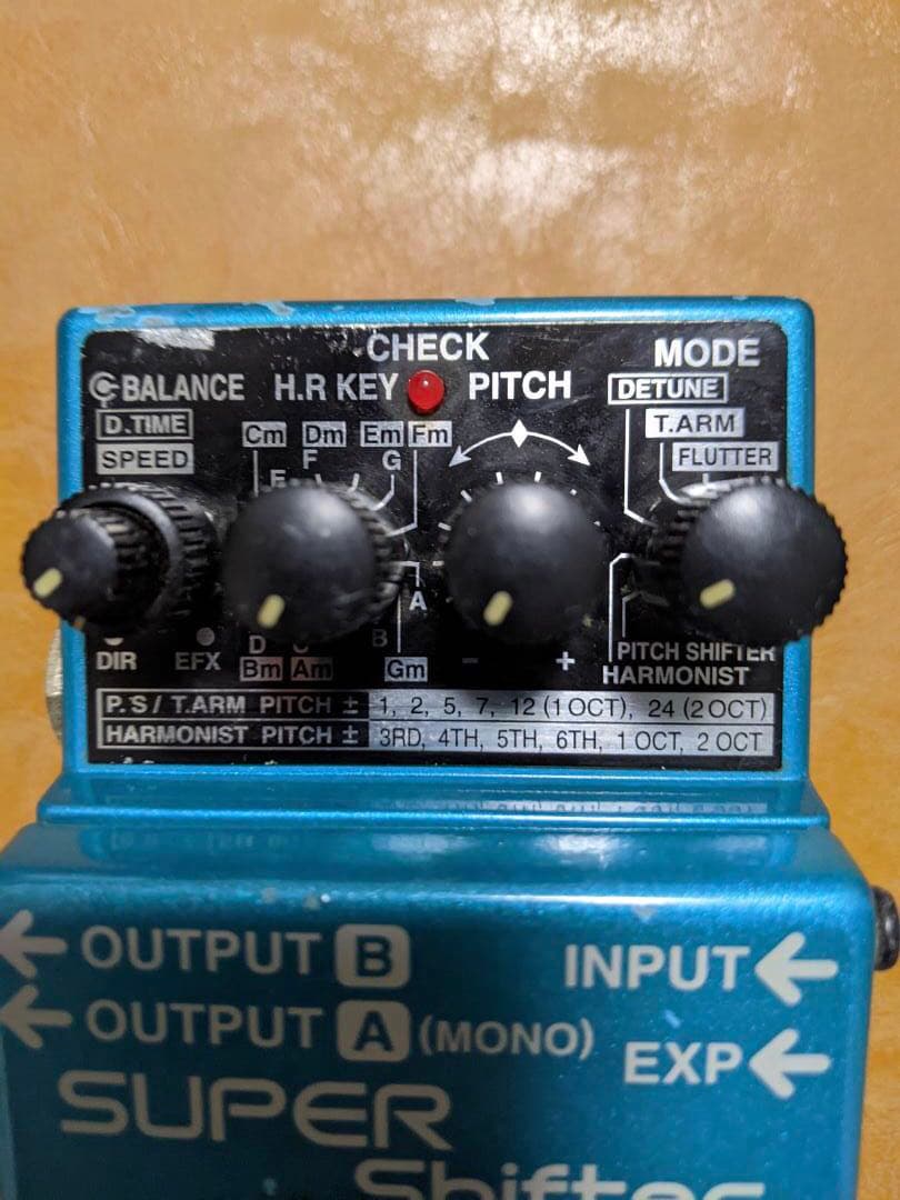 【生産完了品】BOSS PS-5 Super Shifter 箱・説明書付き