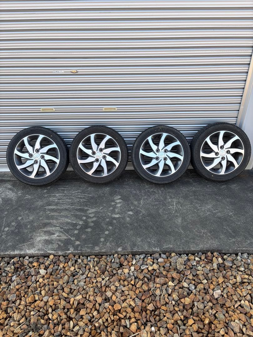 パレットsw純正　スズキ 14インチ ホイールセット タイヤ付き　グッドイヤー