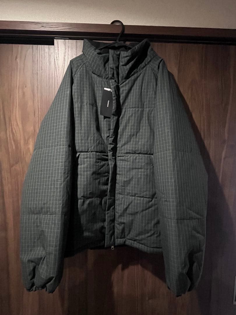 kastane チェック中綿リバーシブルアウター Mサイズ