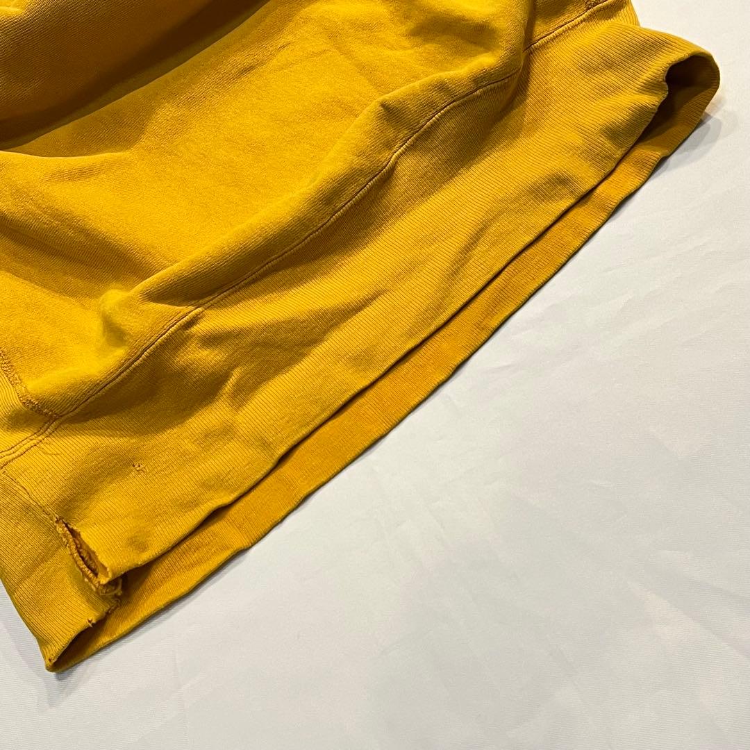 USA製】Champion チャンピオン リバースウィーブ　黄 90's