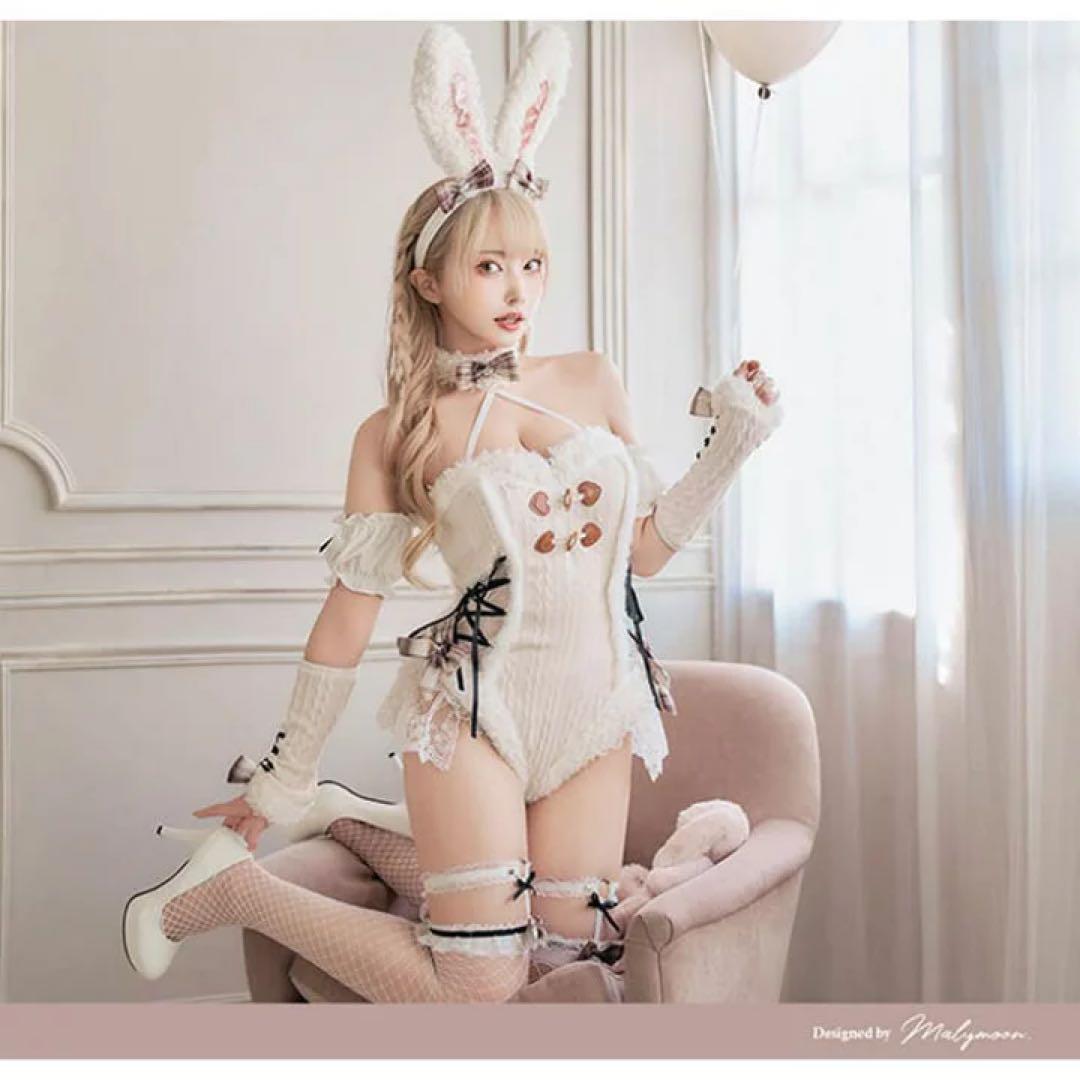 め*め様 メルトニットバニー コスプレ Malymoon マリームーン