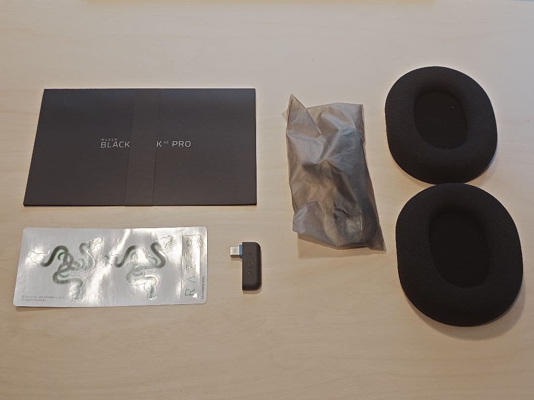 【中古美品】BlackShark V2 Pro for PS【イヤーパット付き】