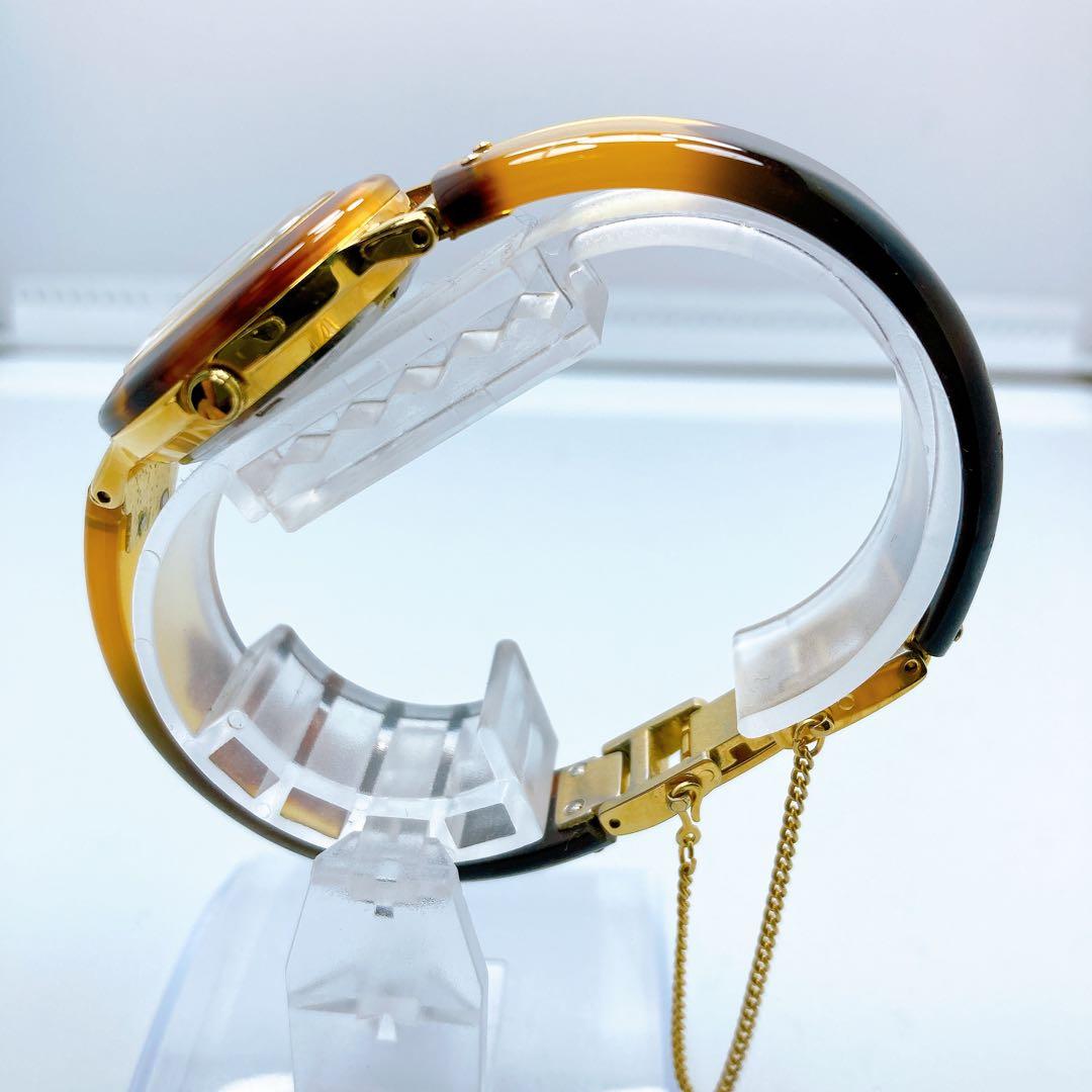 561 本べっ甲　BEKKO 鼈甲　ブレス　バングルウォッチ　腕時計　希少