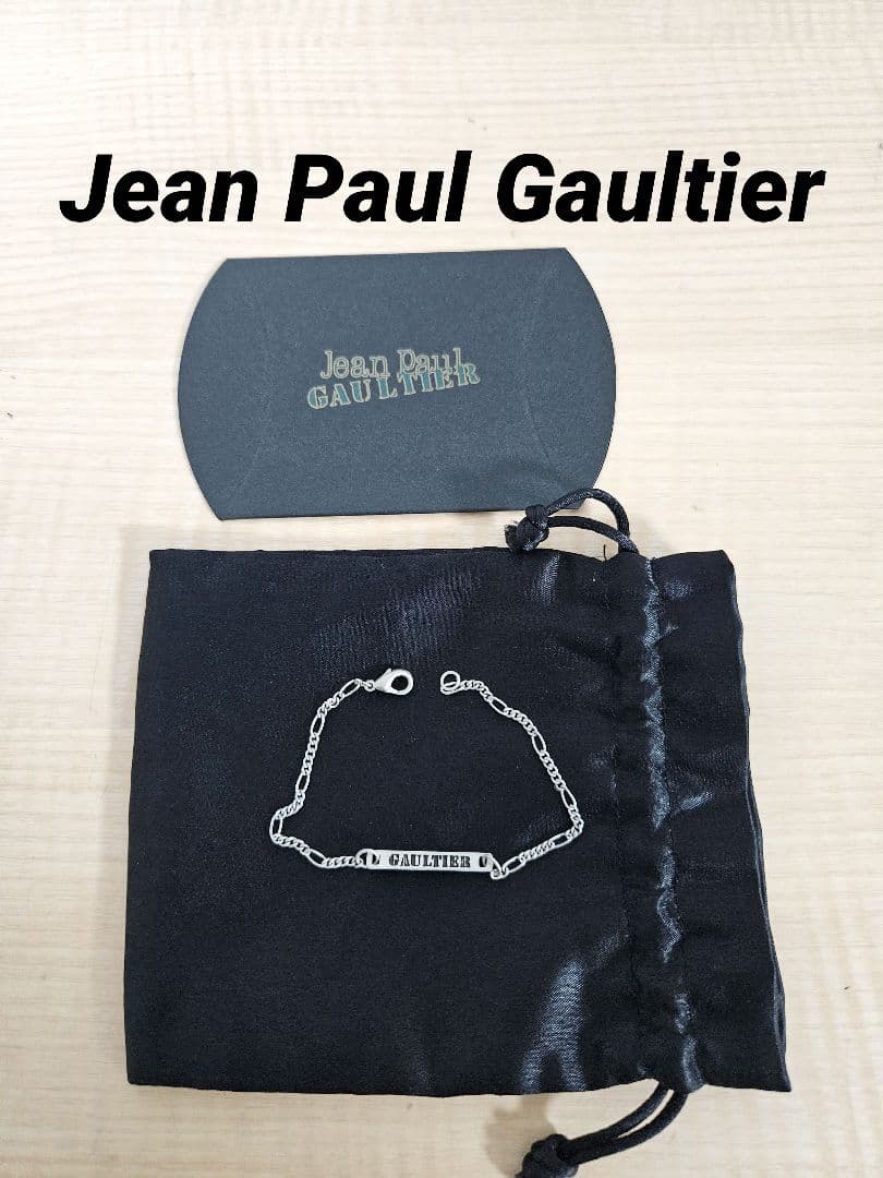 【新品】Jean Paul Gaultier☆ロゴ ブレスレット☆アンクレット
