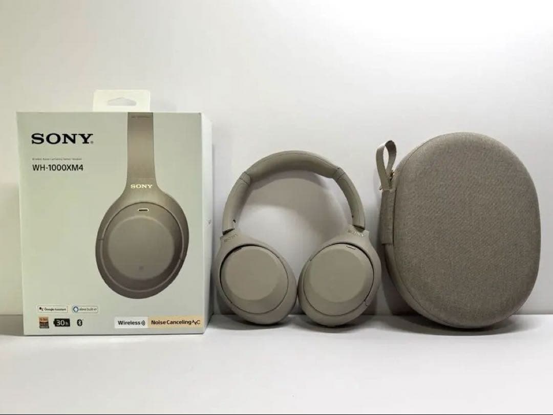 【美品】SONY WH-1000XM4 （プラチナシルバー ）