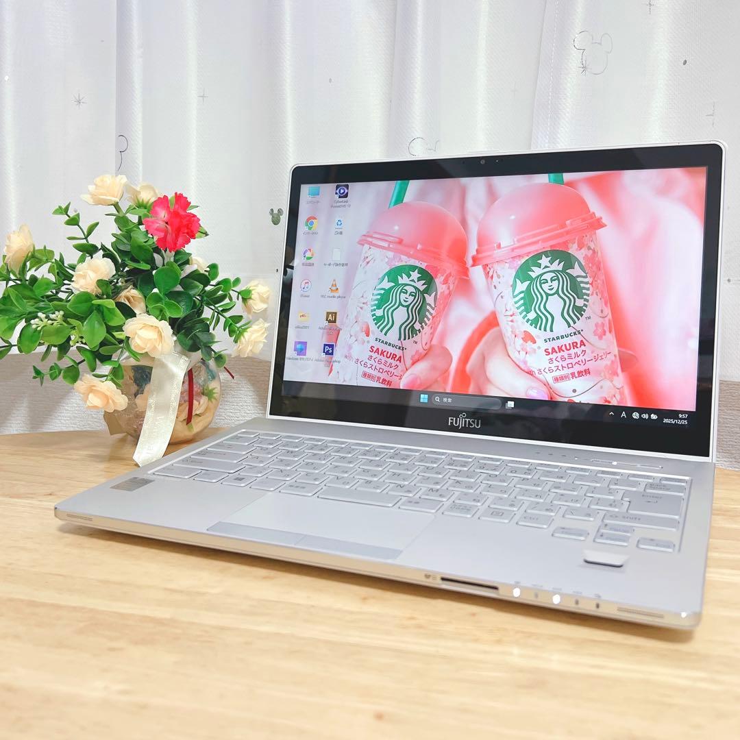 美品、高速SSD、コアi5、win、イラレ、Office2021、カメラあり