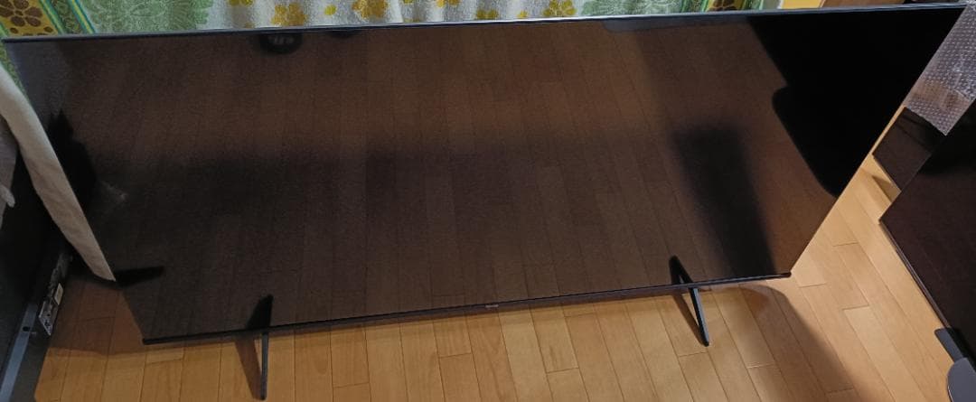 値下げ‼️美品25年製65V型Hisense65A6K多機能リモコン初期フィルム