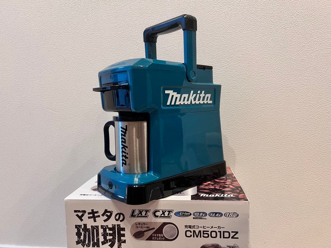 Makita コーヒーメーカー CM501DZ(バッテリー・充電器付)