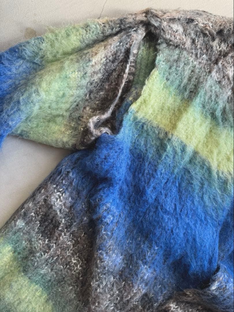 【ぐりこ】PERVERZE 長袖カーディガン 青・緑・灰色